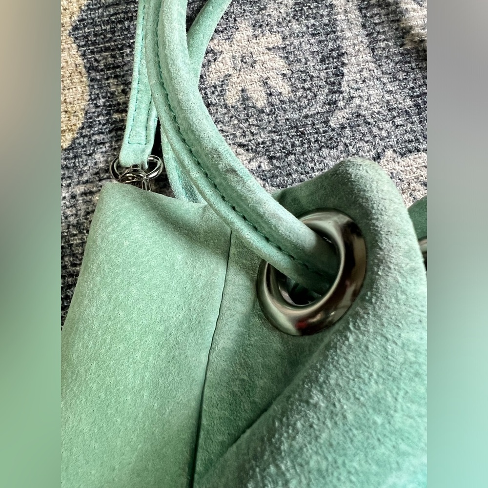 Cute lil Turquoise Handbag / Crossbody Bag - Picture 8 of 12